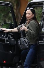 FARRAH ALDJUFRIE Out Viewing a Property in West Hollywood 04/05/2024