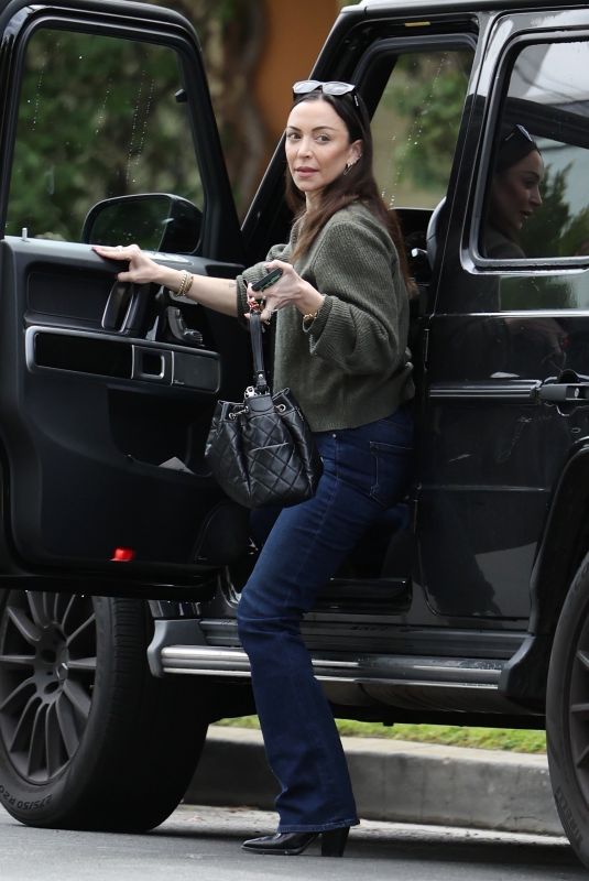 FARRAH ALDJUFRIE Out Viewing a Property in West Hollywood 04/05/2024