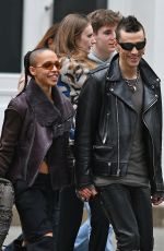 FKA TWIGS and Jordan Hemingway Out in New York 04/19/2024