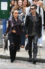 FKA TWIGS and Jordan Hemingway Out in New York 04/19/2024