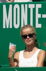 FRIDA AASEN at Rolex Monte-Carlo Masters 2024 Quarter Finals in Monaco 04/12/2024
