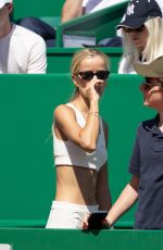 FRIDA AASEN at Rolex Monte-Carlo Masters 2024 Quarter Finals in Monaco 04/12/2024