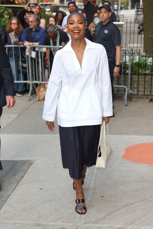 GABRIELLE UNION Arrives at The Idea of You Screening at 92Y in New York 04/28/2024
