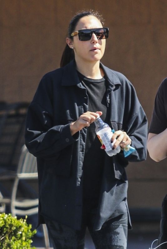 GAL GADOT Out Shopping at Gelson