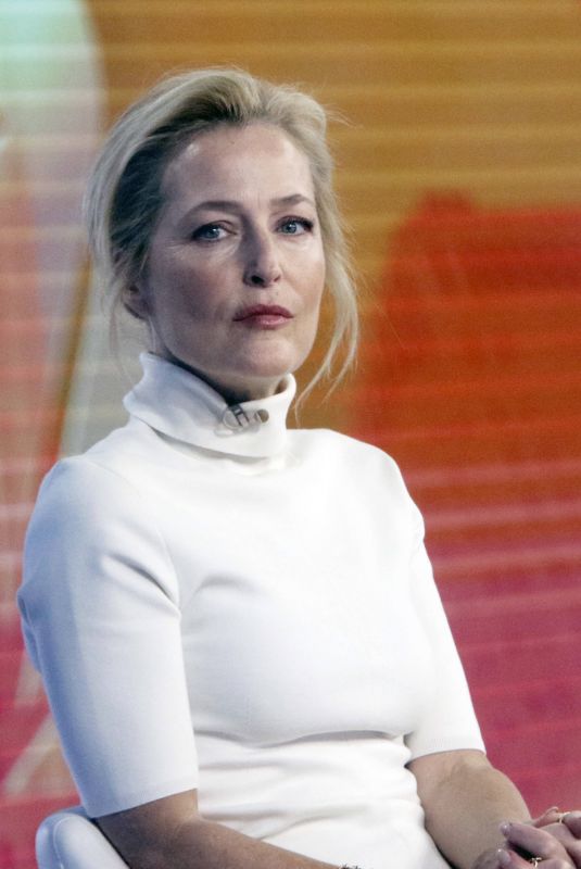 GILLIAN ANDERSON at Today Show in New York 04/03/2024