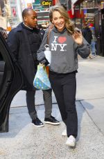 GINGER ZEE Leaves GMA Show in New York 04/23/2024
