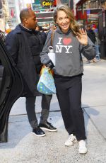 GINGER ZEE Leaves GMA Show in New York 04/23/2024