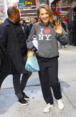 GINGER ZEE Leaves GMA Show in New York 04/23/2024