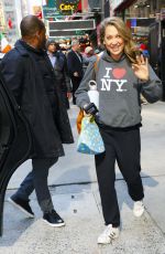 GINGER ZEE Leaves GMA Show in New York 04/23/2024