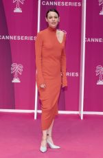 GIORGIA SINICORNI at 7th CannesSeries International Festival in Cannes 04/07/2024