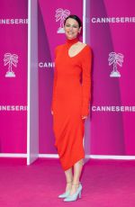 GIORGIA SINICORNI at 7th CannesSeries International Festival in Cannes 04/07/2024