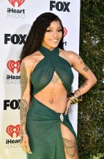 GLORILLA at 2024 iHeartRadio Music Awards in Hollywood 04/01/2024