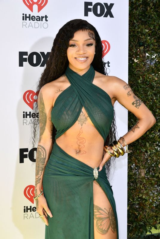 GLORILLA at 2024 iHeartRadio Music Awards in Hollywood 04/01/2024