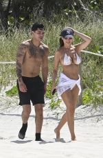 GRACE BOOR in Bikini at a Beach in Miami Beach 04/23/2024