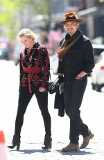 GRETCHEN MOL on the Set of Miller By Marriage in New York 04/23/2024