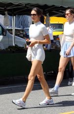 HAILEE and ABBEY LAUTENBACH Out at Farmers Market in Los Angeles 04/07/2024