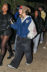 HAILEY BIEBER and JUSTINE SKYE at Doja Cat
