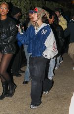 HAILEY BIEBER and JUSTINE SKYE at Doja Cat