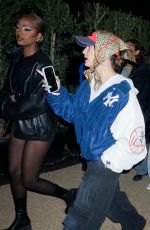 HAILEY BIEBER and JUSTINE SKYE at Doja Cat