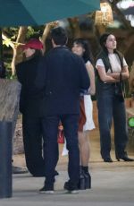 HAILEY BIEBER Leaving Madeo After Dinner with Friends in Los Angeles 04/16/2024