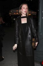HANNAH EINBINDER Arrives at Hacks Party at the Chateau Marmont in Los Angeles 04/24/2024