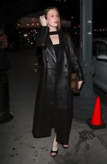 HANNAH EINBINDER Arrives at Hacks Party at the Chateau Marmont in Los Angeles 04/24/2024