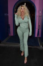 HANNAH ELIZABETH Arrives at Liverpool One for the Shein Pop Up Shop 04/18/2024
