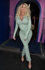 HANNAH ELIZABETH Arrives at Liverpool One for the Shein Pop Up Shop 04/18/2024