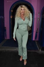 HANNAH ELIZABETH Arrives at Liverpool One for the Shein Pop Up Shop 04/18/2024