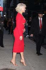 HANNAH WADDINGHAM Arrives at Late Show with Stephen Colbert in New York 04/01/2024