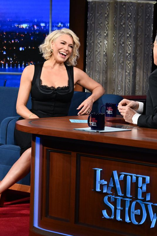 HANNAH WADDINGHAM at Late Show with Stephen Colbert 04/01/2024