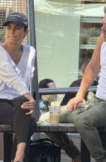 HAYLEY ERBERT and Derek Hough Out for Lunch at Erewhon Market in Los Angeles 04/11/2024