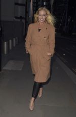 HAYLEY PALMER Arrives at No7 Launch Party at The Ghurkin in London 04/10/2024