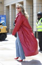HEIDI KLUM Arrives at AGT Taping in Pasadena 04/05/2024