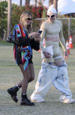 HEIDI KLUM Arrives at Coachella in Indio 04/14/2024