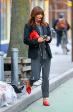 HELENA CHRISTENSEN Out and About in New York 04/01/2024