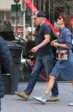 HELENA CHRISTENSEN Out with a Friend in New York 04/16/2024