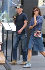 HELENA CHRISTENSEN Out with a Friend in New York 04/16/2024