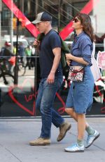 HELENA CHRISTENSEN Out with a Friend in New York 04/16/2024