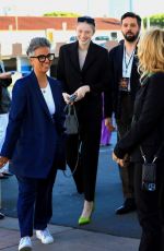 HUNTER SCHAFER Arrives at Challengers Premiere at Westwood Village Theater in Los Angeles 04/16/2024