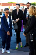 HUNTER SCHAFER Arrives at Challengers Premiere at Westwood Village Theater in Los Angeles 04/16/2024