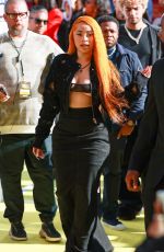 ICE SPICE Arrives at 2024 iHeartRadio Music Awards in Hollywood 04/01/2024