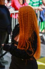 ICE SPICE Arrives at 2024 iHeartRadio Music Awards in Hollywood 04/01/2024