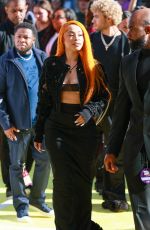 ICE SPICE Arrives at 2024 iHeartRadio Music Awards in Hollywood 04/01/2024