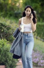 INES DE RAMON Out and About in Los Angeles 04/17/2024