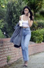 INES DE RAMON Out and About in Los Angeles 04/17/2024