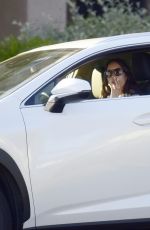INES DE RAMON Out Driving in Los Angeles 04/09/2024
