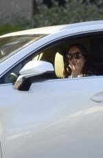 INES DE RAMON Out Driving in Los Angeles 04/09/2024