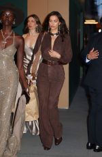 IRINA SHAYK Arrives at Ralph Lauren Fashion Show Afterparty in New York 04/29/2024