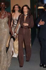 IRINA SHAYK Arrives at Ralph Lauren Fashion Show Afterparty in New York 04/29/2024